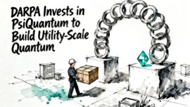 PsiQuantum DARPA quantum computing: DARPA Invests in PsiQuantum to Build Utility-Scale Quantum