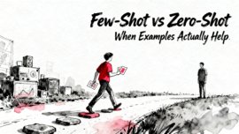 few-shot vs zero-shot prompting: Few-Shot vs Zero-Shot: When Examples Actually Help