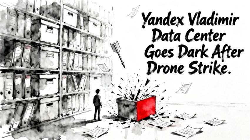 Yandex Vladimir data center drone strike: Yandex Vladimir Data Center Goes Dark After Drone Strike